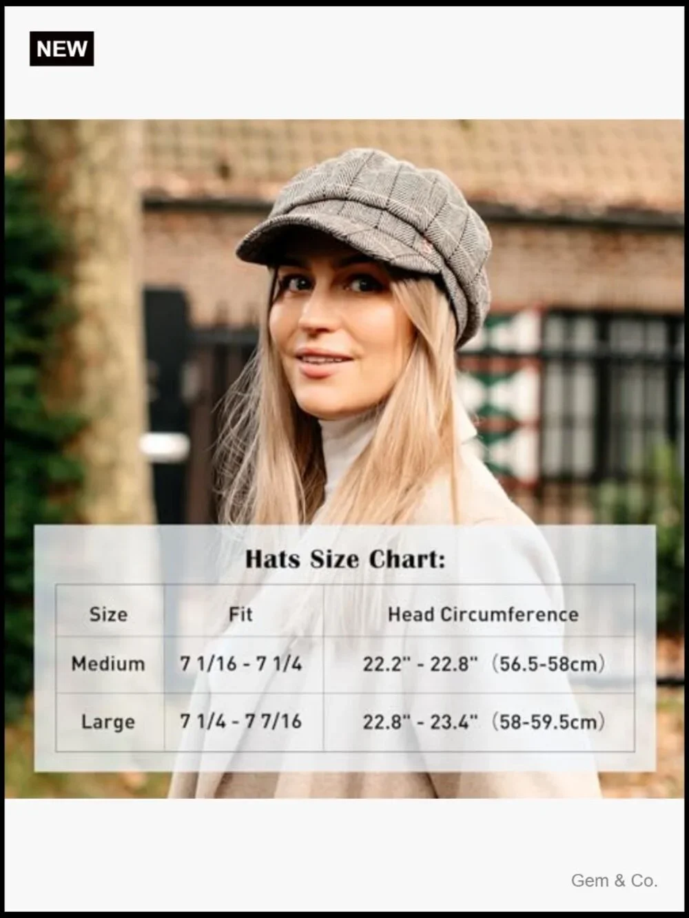 Womens Merino Fashion Newsboy Hat Wool Visor Beret Cabbie Cap